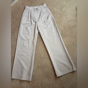 A&F Sloane Tailored Wide Leg Pant